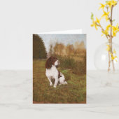 Carte Attente dans les bois (Fleur jaune)