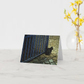 Carte Attente de Pablo (Fleur jaune)