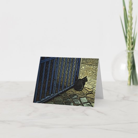 Carte Attente de Pablo (Devant)