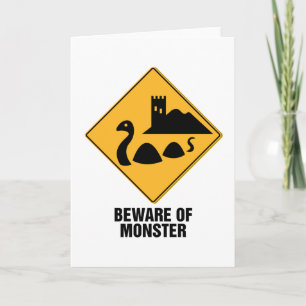 Carte Attention Au Monstre