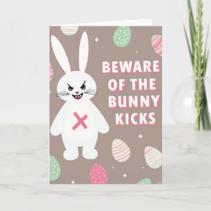 Carte Attention aux coups de lapin