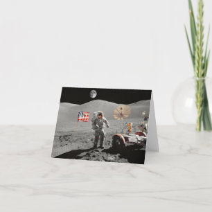 Carte Atterrissage sur la Lune ou est-ce le cas ?