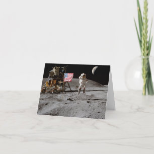 Carte Atterrissage sur la Lune ou est-ce le cas ?