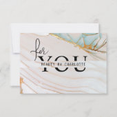 Carte ATTESTATION D'ENTREPRISE COMMERCIALE| pour vous (Devant)