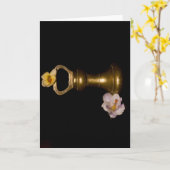 Carte Attraction florale (Fleur jaune)