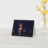 Carte Au Ballet Blank (Fleur jaune)