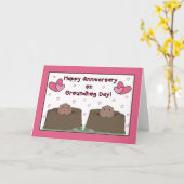 Carte Au conjoint, anniversaire heureux le jour de (Fleur jaune)