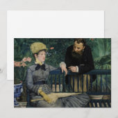 Carte Au Conservatoire | Édouard Manet (Devant / Derrière)