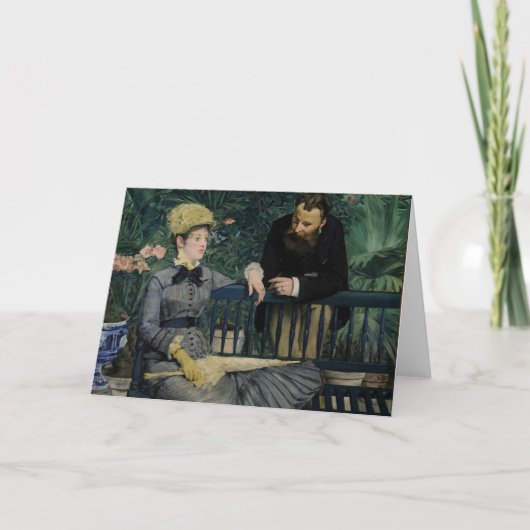 Carte Au Conservatoire | Édouard Manet (Devant)