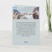 Carte Au début, Dieu était (Dos)