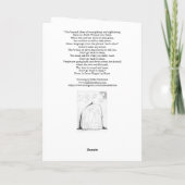 Carte Au-delà du poème par Rumi Card (Dos)