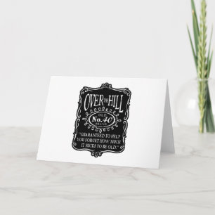 Carte Au-dessus de la colline 40e anniversaire
