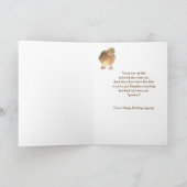 Carte Au-dessus de la colline Belle-Frère Canard Amusant (Intérieur)