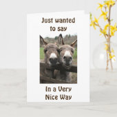 CARTE "AU-DESSUS DE LA COLLINE VOUS APPARAÎT TRÈS BIEN", (Fleur jaune)