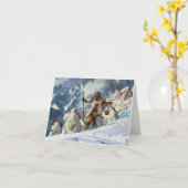 Carte Au-dessus du Timberline (Fleur jaune)