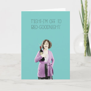 Carte 'Au lit !'