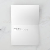 Carte au moins vous n'avez pas obtenu l'herpès (Intérieur)