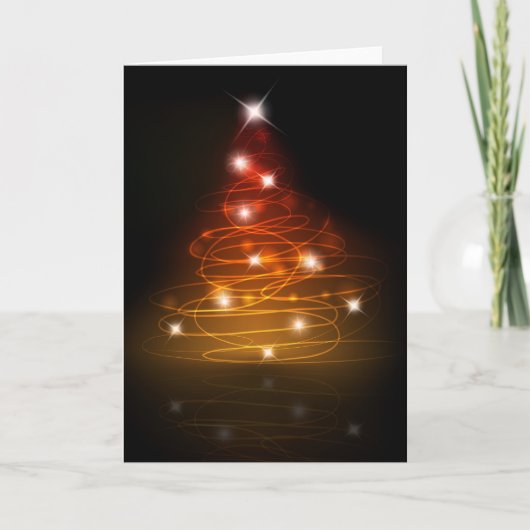 Carte au néon d'arbre (Devant)