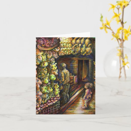 Carte Au nord du cirque (Fleur jaune)