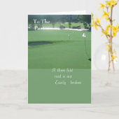 Carte Au Pasteur (Fleur jaune)