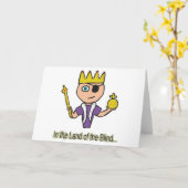 Carte Au Pays Des Aveugles (Fleur jaune)