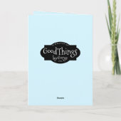 Carte Au père au tour de dessous de verre d'Obtention du (Dos)