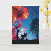 Carte Au père de la fille (Fleur jaune)