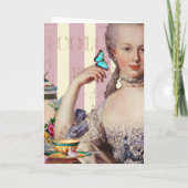 Carte Au petit Trianon de Thé - s'est levé (Dos)