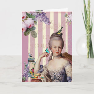 Carte Au petit Trianon de Thé - s'est levé versent Vous