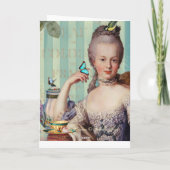 Carte Au petit Trianon - jour de Thé de mères (Dos)