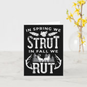 Carte Au Printemps Nous Avons Commencé À L'Automne Nous (Fleur jaune)