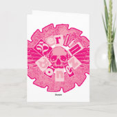 Carte Au revoir Kitty - édition rose limitée (Dos)