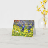 Carte Au sujet de pour entrer dans le Texas (Fleur jaune)