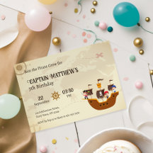 Carte au trésor vintage pour l'anniversaire du bat