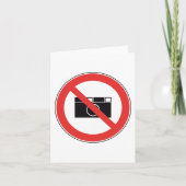 Carte Aucun signe photo (Devant)