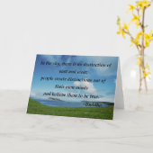 Carte Aucune distinction (Fleur jaune)