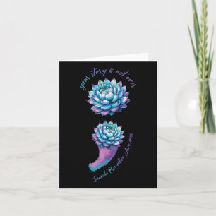 Carte Aucune Histoire Ne Devrait S'Arrêter Au Suicide Su