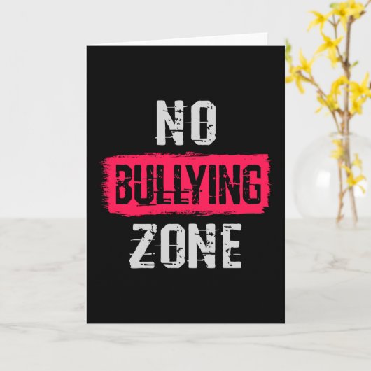 Carte Aucune zone d'intimidation (Fleur jaune)