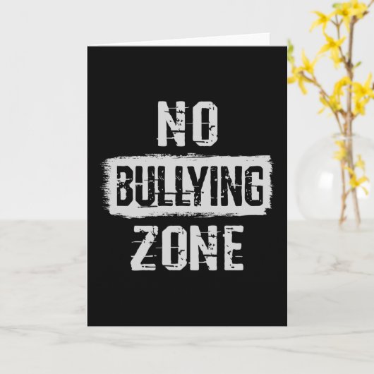 Carte Aucune zone d'intimidation (Fleur jaune)