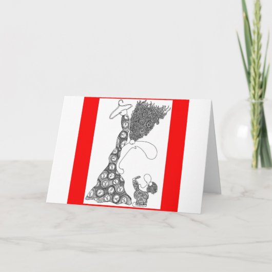 Carte Aucuns cintres de fil ! (Devant)