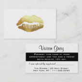 Carte audacieuse de référence de salon d'aluminium (Devant / Derrière)