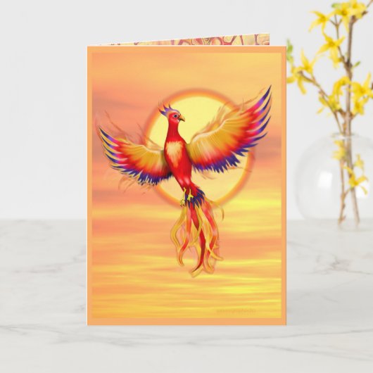 Carte Augmentation de Phoenix (Fleur jaune)