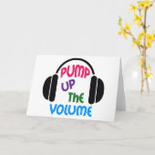 Carte Augmenter Le Volume (Fleur jaune)