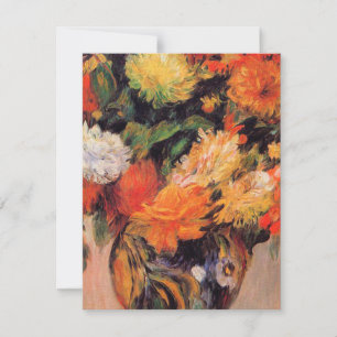 Carte Auguste Renoir - Vase De Fleurs