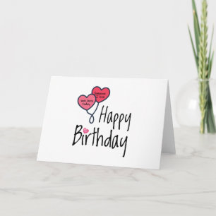 Carte Aujourd'hui est l'anniversaire de quelqu'un que j'