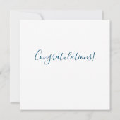 Carte Aujourd'hui va être génial (Dos)