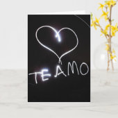 Carte Aunque d'AMO de Te… (Fleur jaune)