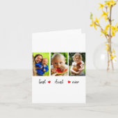 Carte Aunt Ever 3 Photo  (Fleur jaune)