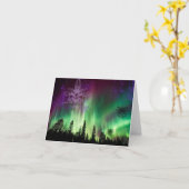 Carte Aurora borealis (Fleur jaune)