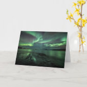 Carte Aurora Borealis (Fleur jaune)